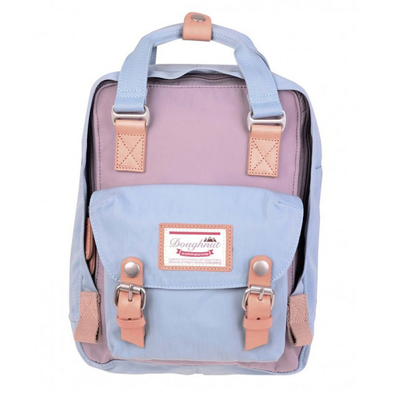 Doughnut กระเป๋าเป้ รุ่น Macaroon D010-7458-F สี Lilac X Light Blue Doughnut กระเป๋าเป้ รุ่น Macaroon D010-7458-F สี Lilac X Light Blue