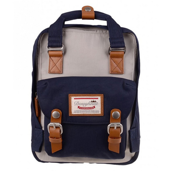 Doughnut กระเป๋าเป้ รุ่น Macaroon Mini D124-0969-F สี Ivory X Navy Doughnut กระเป๋าเป้ รุ่น Macaroon Mini D124-0969-F สี Ivory X Navy