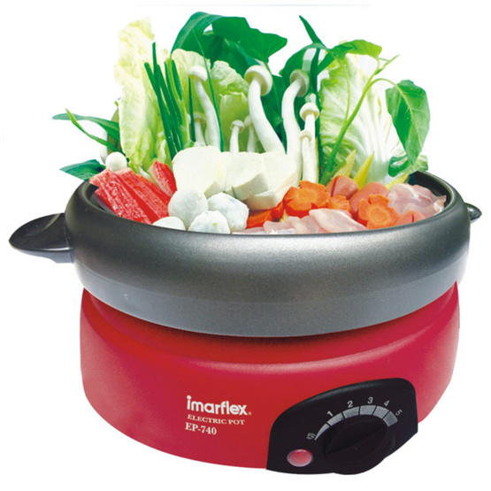 Imarflex หม้อสุกี้อเนกประสงค์(EP-740) Imarflex หม้อสุกี้อเนกประสงค์(EP-740)