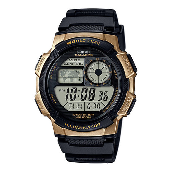 CASIO นาฬิกาข้อมือ รุ่น AE1000W-1A3VDF CASIO นาฬิกาข้อมือ รุ่น AE1000W-1A3VDF