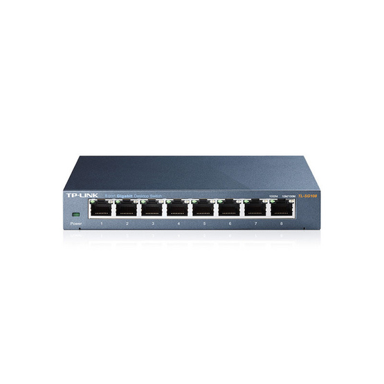 TP-Link TL-SG108 8-Port 10/100/1000Mbps Desktop Switch TP-Link TL-SG108 8-Port 10/100/1000Mbps Desktop Switch
