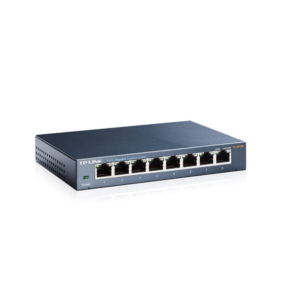 TP-Link TL-SG108 8-Port 10/100/1000Mbps Desktop Switch TP-Link TL-SG108 8-Port 10/100/1000Mbps Desktop Switch