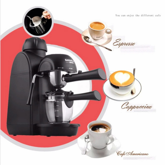 JOWSUA เครื่องชงกาแฟสดพร้อมทำฟองนมในเครื่องเดียว The Coffee Maker JOWSUA เครื่องชงกาแฟสดพร้อมทำฟองนมในเครื่องเดียว The Coffee Maker