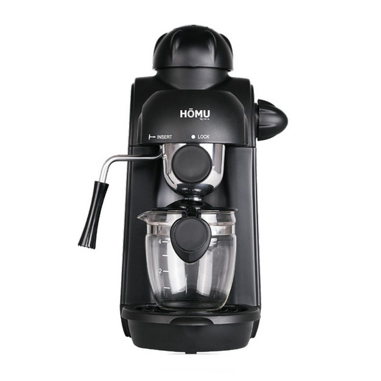 HOMU เครื่องชงกาแฟสดพร้อมทำฟองนมในเครื่องเดียว The Coffee Maker HOMU เครื่องชงกาแฟสดพร้อมทำฟองนมในเครื่องเดียว The Coffee Maker