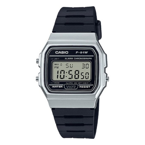 Casio นาฬิกาข้อมือ รุ่น F-91WM-7ADF Casio นาฬิกาข้อมือ รุ่น F-91WM-7ADF