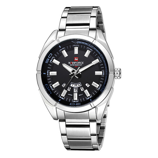Naviforce watch NF9038M Black Silver Naviforce watch NF9038M Black Silver