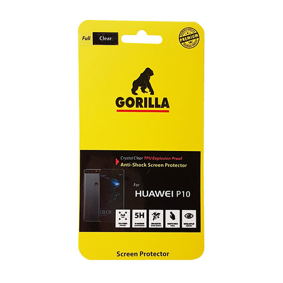 Gorilla Film TPU Huawei P10 Clear 5H+ Gorilla Film TPU Huawei P10 Clear 5H+