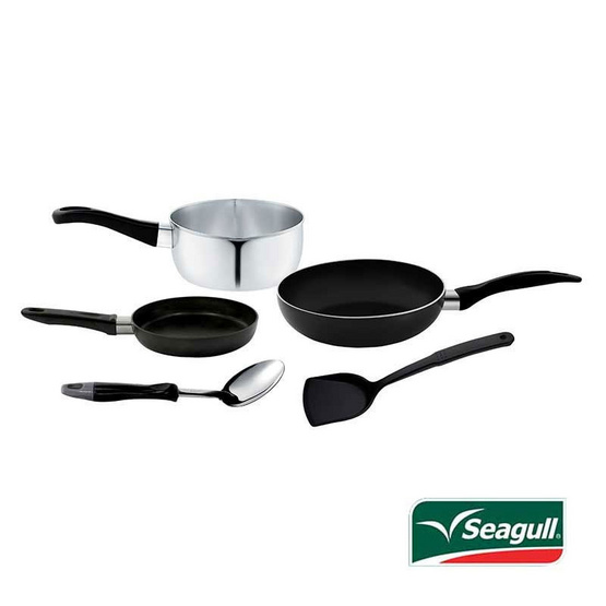 Seagull ชุดเครื่องครัวเฮลท์ตี้ช้อยส์ 5 ชิ้น Seagull ชุดเครื่องครัวเฮลท์ตี้ช้อยส์ 5 ชิ้น
