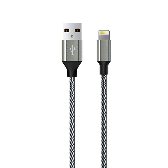 COMMY สายชาร์จ รุ่นDC222 Nylon Lightning COMMY สายชาร์จ รุ่นDC222 Nylon Lightning
