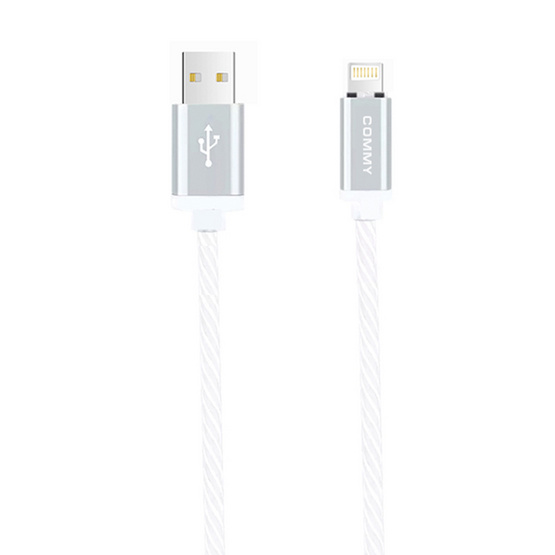 COMMY สายชาร์จ รุ่นDC103 LED Lightning COMMY สายชาร์จ รุ่นDC103 LED Lightning