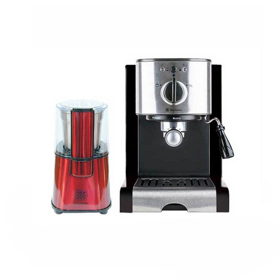 Duchess เครื่องชงกาแฟรุ่น CM 5000B + เครื่องบดเมล็ดกาแฟรุ่น CG-9100R Duchess เครื่องชงกาแฟรุ่น CM 5000B + เครื่องบดเมล็ดกาแฟรุ่น CG-9100R