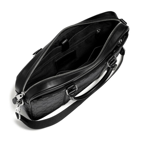 COACH กระเป๋า F54803 PERRY SLIM BRIEF IN SIGNATURE (MABR) COACH กระเป๋า F54803 PERRY SLIM BRIEF IN SIGNATURE (MABR)