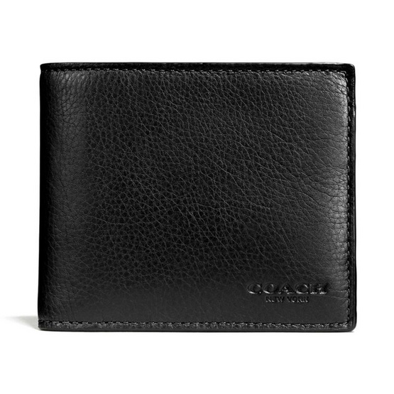 COACH กระเป๋าสตางค์ F74991 COMPACT ID WALLET IN SPORT CALF LEATHER COACH กระเป๋าสตางค์ F74991 COMPACT ID WALLET IN SPORT CALF LEATHER