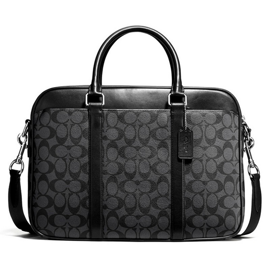 Coach กระเป๋า Messenger รุ่น F54803 SLM BRIEF IN SIG สี CQBK Coach กระเป๋า Messenger รุ่น F54803 SLM BRIEF IN SIG สี CQBK