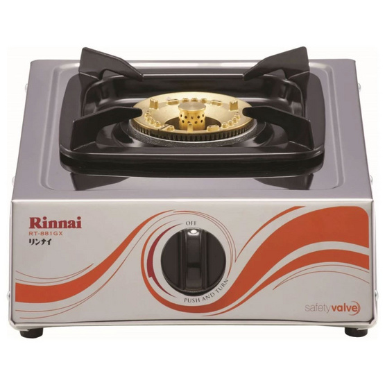 Rinnai เตากล่องเดี่ยว รุ่น RT-881GX Rinnai เตากล่องเดี่ยว รุ่น RT-881GX