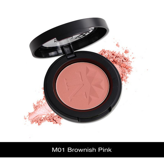 Nario Llarias Blusher 3.9 g. #M01 Brownish Pink Nario Llarias Blusher 3.9 g. #M01 Brownish Pink