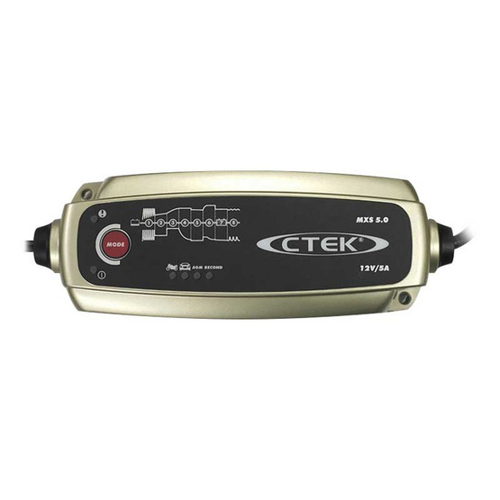 CTEK เครื่องชาร์จแบตเตอรี่อัจฉริยะ รุ่น MXS 5.0 CTEK เครื่องชาร์จแบตเตอรี่อัจฉริยะ รุ่น MXS 5.0
