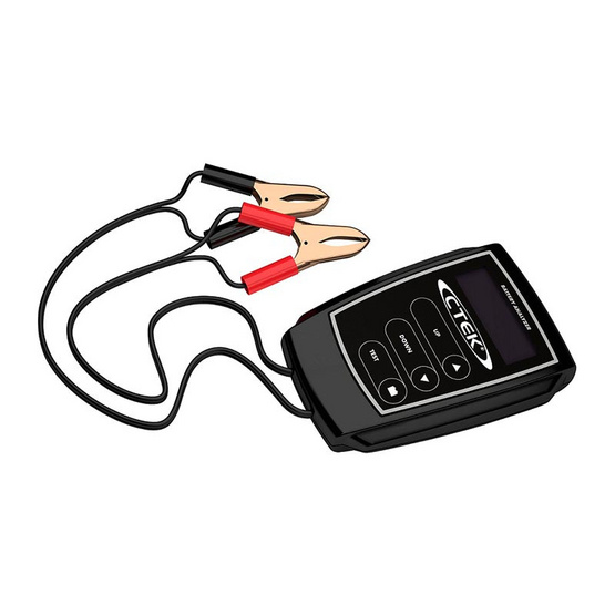 CTEK Battery Analyzer เครื่องวิเคราะห์สภาพแบตเตอรี่ CTEK Battery Analyzer เครื่องวิเคราะห์สภาพแบตเตอรี่