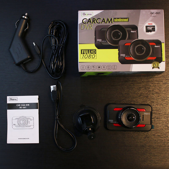 Gizmo กล้องติดรถยนต์ รุ่น GC-001 Gizmo กล้องติดรถยนต์ รุ่น GC-001