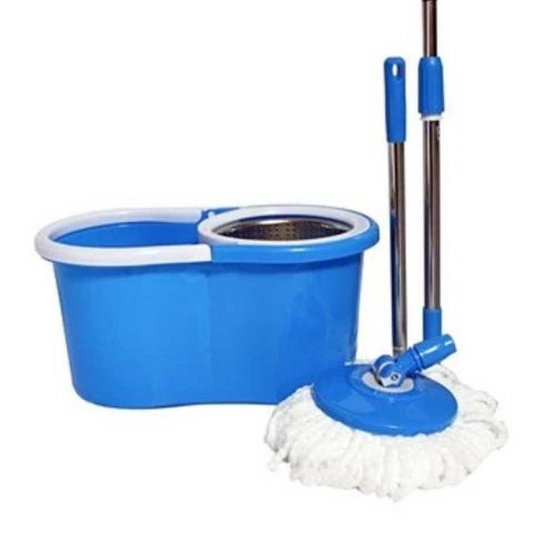 SSC SPIN MOP ชุดไม้ถูพื้น - สีฟ้า SSC SPIN MOP ชุดไม้ถูพื้น - สีฟ้า