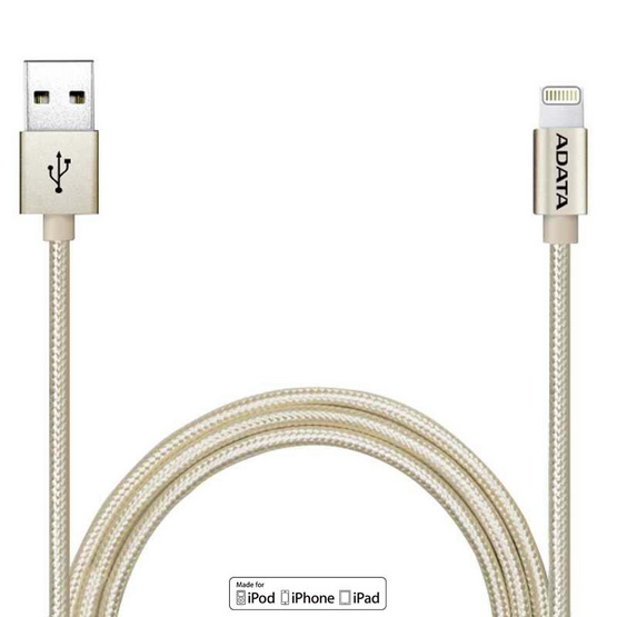 ADATA Sync & Charge Lightning Cable Aluminum ADATA Sync & Charge Lightning Cable Aluminum
