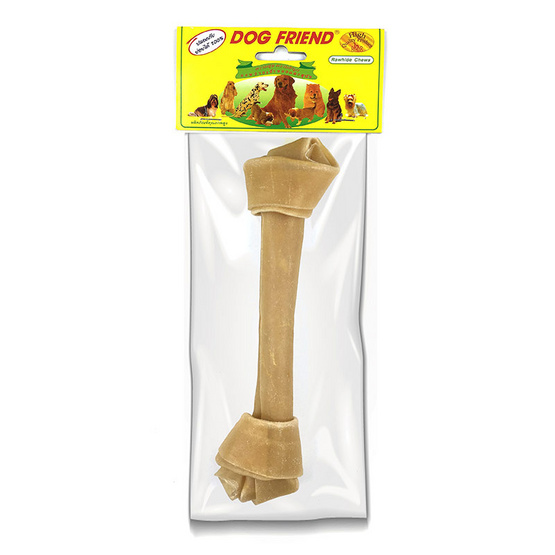 DOG FRIEND ขนมขบเคี้ยวสุนัข กระดูกผูก 7.5 นิ้ว สีธรรมชาติ 1 ชิ้น (6 แพ็ค) DOG FRIEND ขนมขบเคี้ยวสุนัข กระดูกผูก 7.5 นิ้ว สีธรรมชาติ 1 ชิ้น (6 แพ็ค)