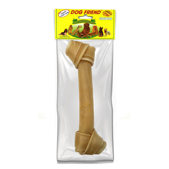 DOG FRIEND ขนมขบเคี้ยวสุนัข กระดูกผูก 10 นิ้ว สีธรรมชาติ 1 ชิ้น (3 แพ็ค) DOG FRIEND ขนมขบเคี้ยวสุนัข กระดูกผูก 10 นิ้ว สีธรรมชาติ 1 ชิ้น (3 แพ็ค)