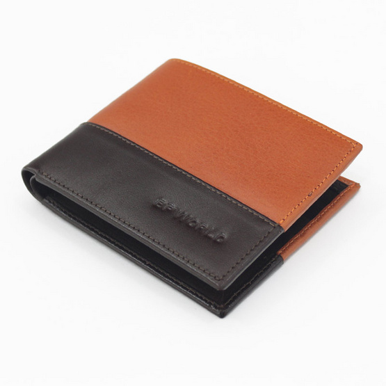 BP WORLD กระเป๋าธนบัตร Two-Tone รุ่น WL17-06 (สีส้ม-น้ำตาล) BP WORLD กระเป๋าธนบัตร Two-Tone รุ่น WL17-06 (สีส้ม-น้ำตาล)