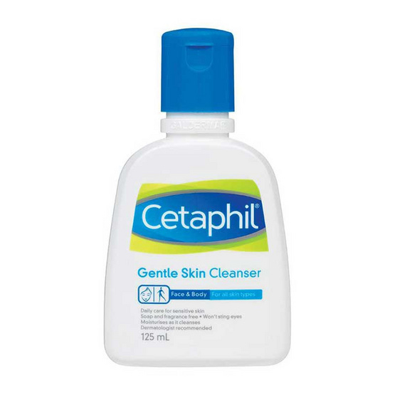 Cetaphil เจนเทิล สกิน คลีนเซอร์ 125 มล. Cetaphil เจนเทิล สกิน คลีนเซอร์ 125 มล.