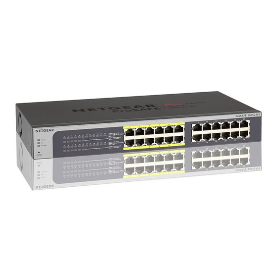 NETGEAR ProSAFE Plus 24 ports switch with PoE JGS524PE NETGEAR ProSAFE Plus 24 ports switch with PoE JGS524PE