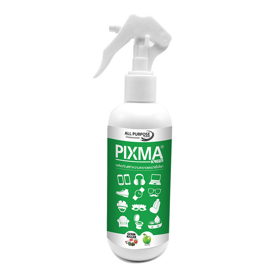 Pixma Kreen 250 ml ผลิตภัณฑ์น้ำยาทำความสะอาดและฆ่าเชื้อโรค Pixma Kreen 250 ml ผลิตภัณฑ์น้ำยาทำความสะอาดและฆ่าเชื้อโรค