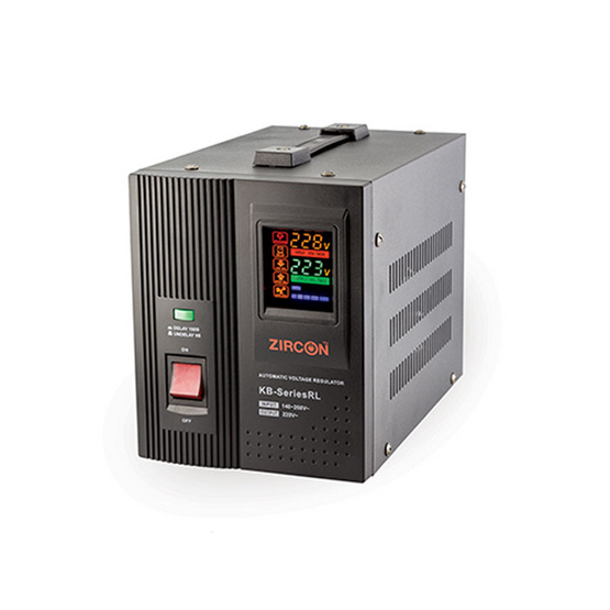 ZIRCON เครื่องปรับแรงดันไฟฟ้าอัตโนมัติ KB-Series RL 1000VA ZIRCON เครื่องปรับแรงดันไฟฟ้าอัตโนมัติ KB-Series RL 1000VA