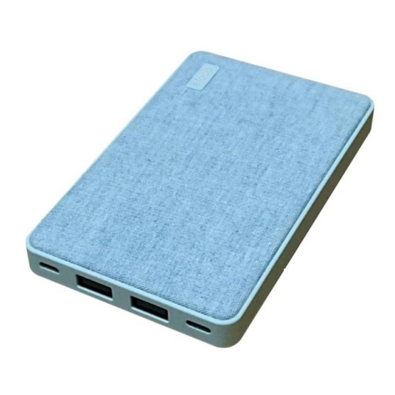 Eloop แบตเตอรี่สำรอง หุ้มผ้ายีนส์ รุ่น E22 ความจุ 11000mAh Eloop แบตเตอรี่สำรอง หุ้มผ้ายีนส์ รุ่น E22 ความจุ 11000mAh