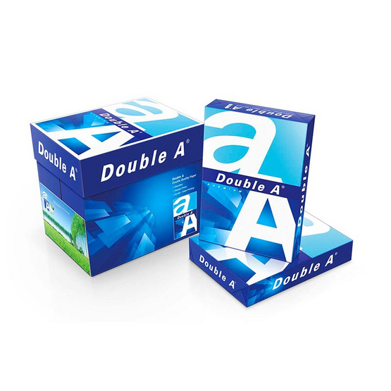 Double A กระดาษถ่ายเอกสาร A4 80 แกรม (5 รีม/กล่อง) Double A กระดาษถ่ายเอกสาร A4 80 แกรม (5 รีม/กล่อง)