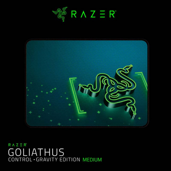 Razer แผ่นรองเมาส์ Gaming Gravity Medium Control Razer แผ่นรองเมาส์ Gaming Gravity Medium Control