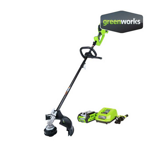 Greenworks เครื่องตัดหญ้า ขนาด 40V พร้อมแบตเตอรีและแท่นชาร์จ Greenworks เครื่องตัดหญ้า ขนาด 40V พร้อมแบตเตอรีและแท่นชาร์จ