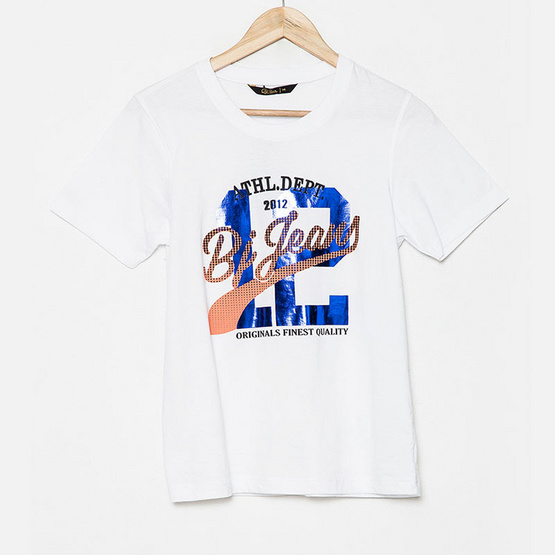 BJ Jeans เสื้อยืด Foiled Polka Graphic BJ Jeans เสื้อยืด Foiled Polka Graphic