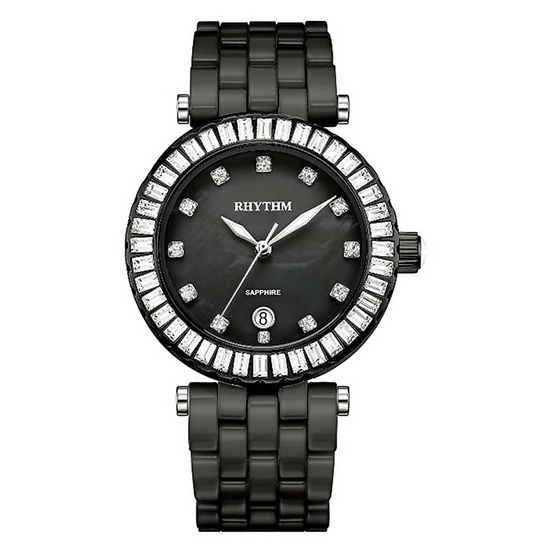 Rhythm นาฬิกาข้อมือ Ceramic รุ่น C1104C04 Rhythm นาฬิกาข้อมือ Ceramic รุ่น C1104C04