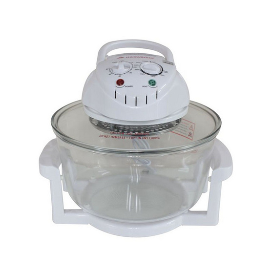 HANABISHI หม้ออบลมร้อน 12 ลิตร AO-1202 สีแดง HANABISHI หม้ออบลมร้อน 12 ลิตร AO-1202 สีแดง