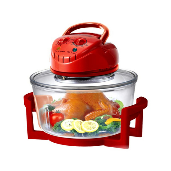 HANABISHI หม้ออบลมร้อน 12 ลิตร AO-1202 สีแดง HANABISHI หม้ออบลมร้อน 12 ลิตร AO-1202 สีแดง