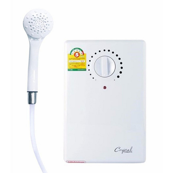 mazuma เครื่องทำน้ำอุ่น รุ่น Crystal 3.5 (3,500 วัตต์) mazuma เครื่องทำน้ำอุ่น รุ่น Crystal 3.5 (3,500 วัตต์)
