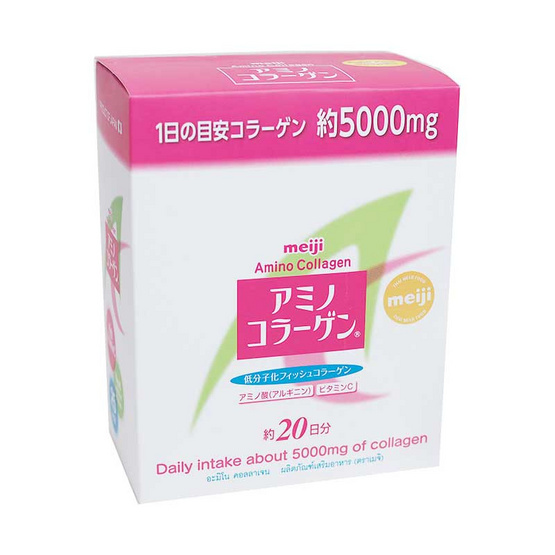 Meiji Amino Collagen คอลลาเจนผง 140 กรัม Meiji Amino Collagen คอลลาเจนผง 140 กรัม