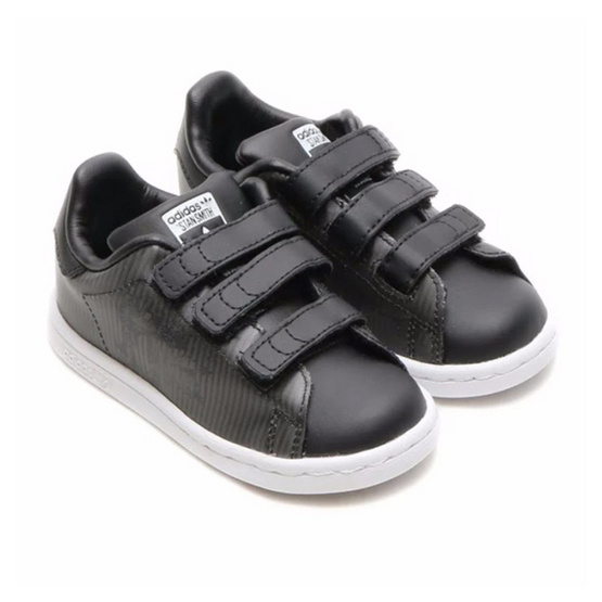 ADIDAS รองเท้าเด็ก STAN SMITH AT-AT CF I B24725 ดำ ADIDAS รองเท้าเด็ก STAN SMITH AT-AT CF I B24725 ดำ