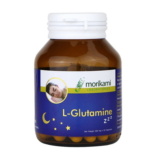 Morikami L-Glutamine บรรจุ 30 เม็ด Morikami L-Glutamine บรรจุ 30 เม็ด