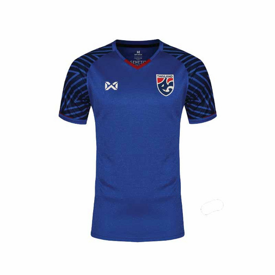 Warrix เสื้อเชียร์ทีมชาติไทยสีน้ำเงิน ผู้ชาย Warrix เสื้อเชียร์ทีมชาติไทยสีน้ำเงิน ผู้ชาย
