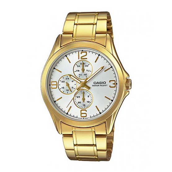 CASIO นาฬิกาข้อมือผู้ชาย รุ่น MTP-V301G-7AUDF CASIO นาฬิกาข้อมือผู้ชาย รุ่น MTP-V301G-7AUDF
