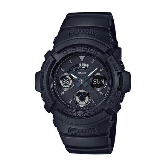G-Shock นาฬิกาข้อมือ Analog-Digital รุ่น AW-591BB-1ADR G-Shock นาฬิกาข้อมือ Analog-Digital รุ่น AW-591BB-1ADR