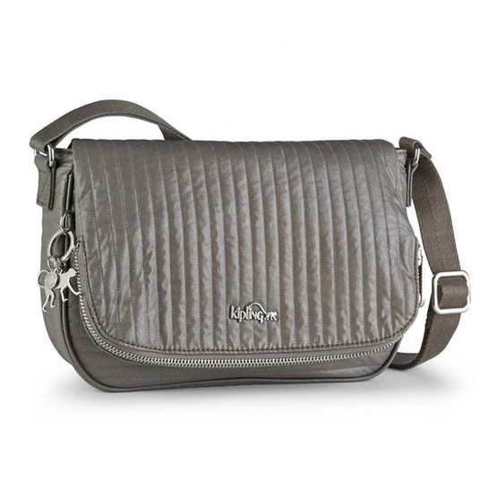 Kipling กระเป๋า Earthbeat S - Misty Taupe Kipling กระเป๋า Earthbeat S - Misty Taupe