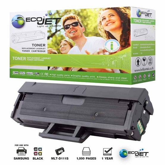 Ecojet Toner Cartridge For Samsung MLT-D111S Ecojet Toner Cartridge For Samsung MLT-D111S