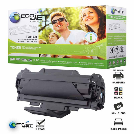 Ecojet Toner Cartridge For Samsung ML-1610 Ecojet Toner Cartridge For Samsung ML-1610